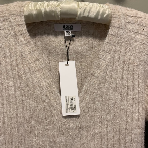 Beige BB Dakota Sweater Dress - Picture 5 of 7